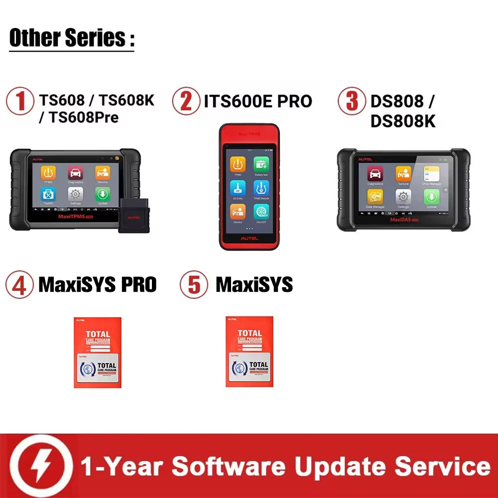 Autel MK808BT Software Update Service