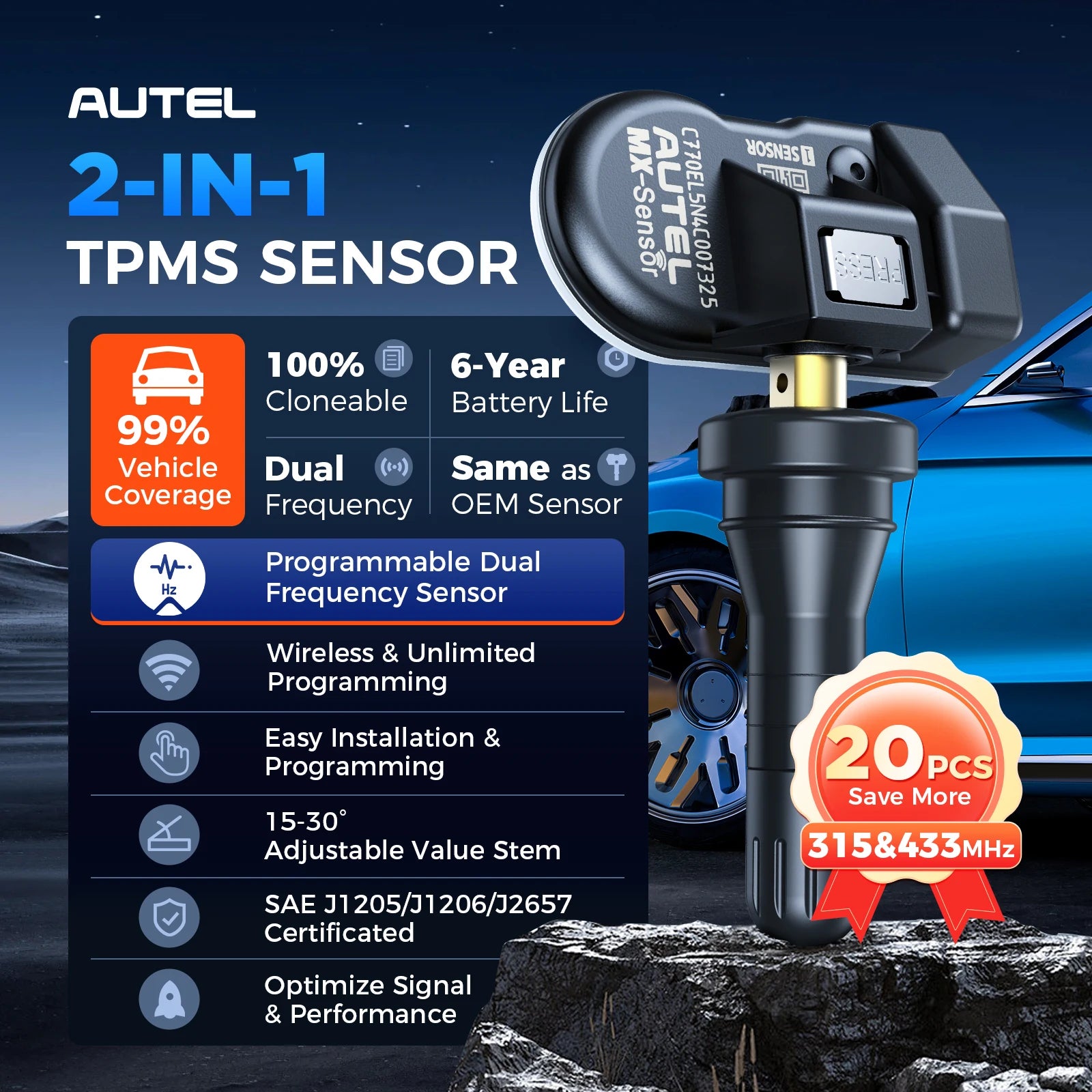 Autel TPMS Relearn Tool