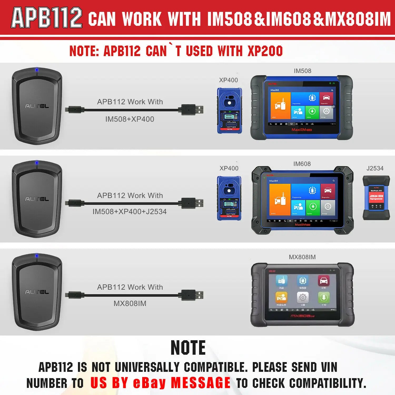 Autel APB112 Key Programmer and Immobilizer Tool