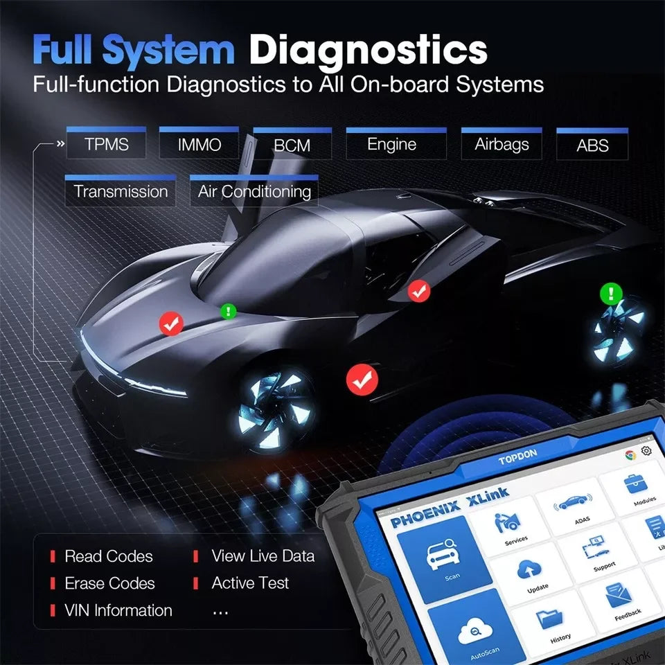 Topdon Bidirectional Diagnostic Scanner