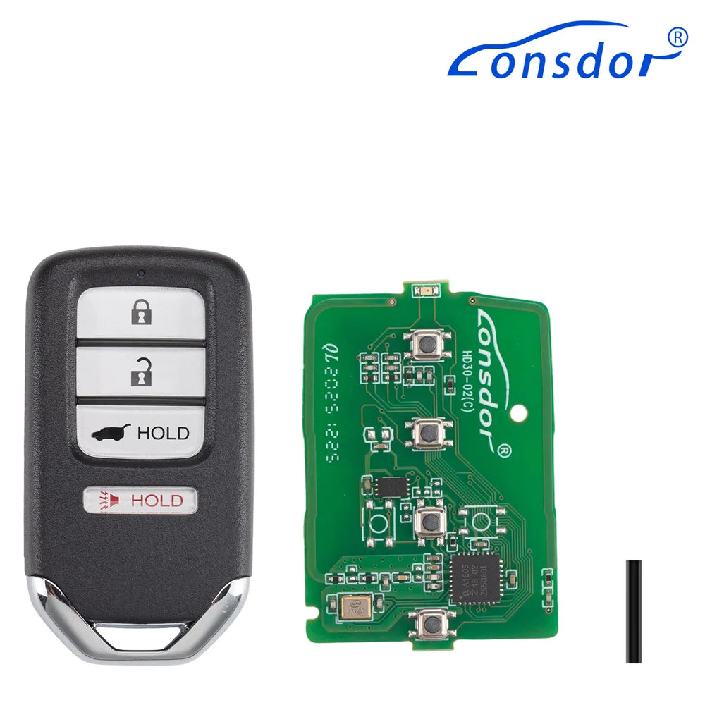 Lonsdor for HONDA HD30 Series Keys for CIVIC/ ACCORD/ CR-V/ ODYSSEY/ HR-V.etc ID46 ID47 ID4A 2013-2025 50+ Models Blackbox Automotive Diagnostics