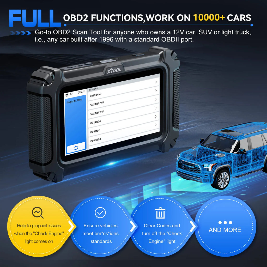 Xtool D6 Automotive Diagnostic Scanner — image 5