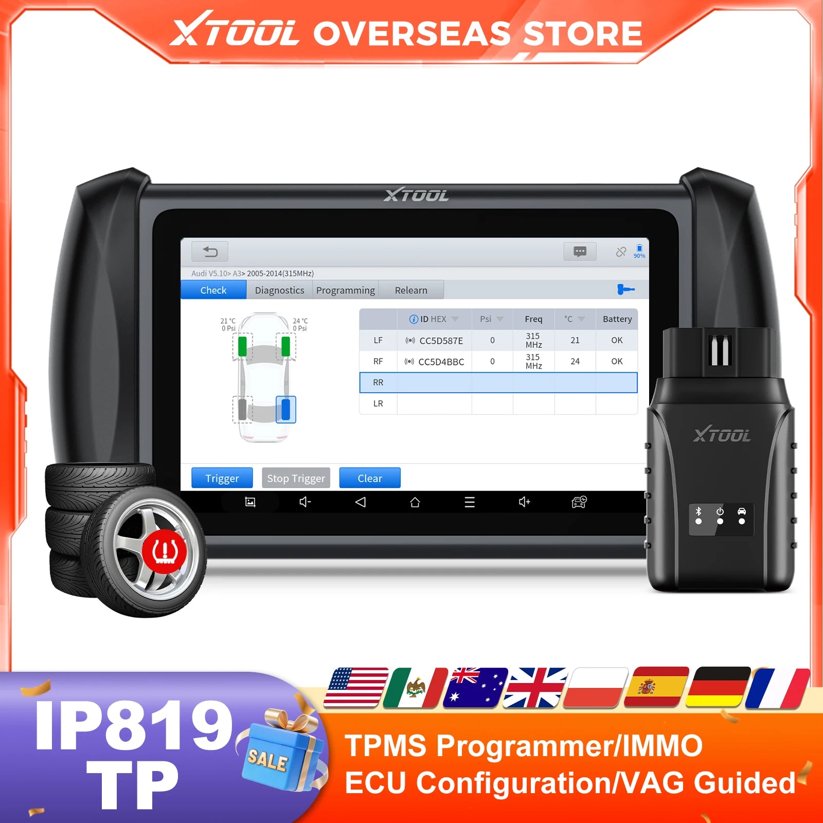 Xtool IP819TP TPMS Sensor