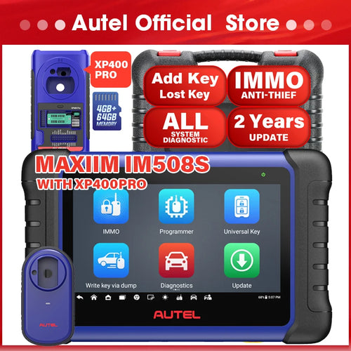 Autel MaxiIM IM508S Key Programmer and Immobilizer Tool