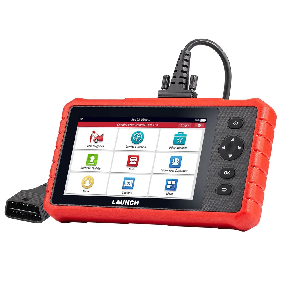 LAUNCH CRP919X Lite Global Version Support 31 Special Functions Full OBD II Functions Automatically Identify VIN Code Blackbox Automotive Diagnostics