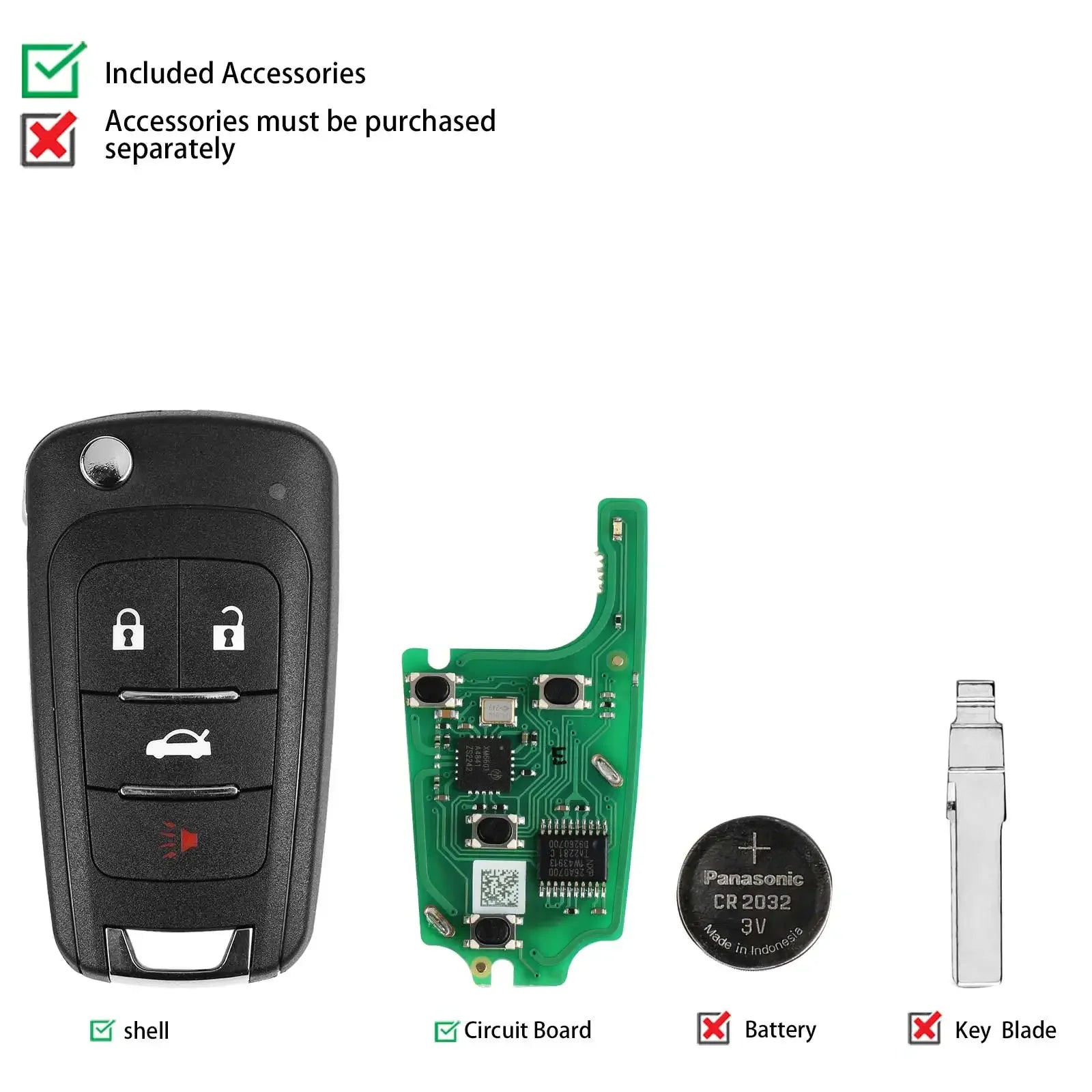Xhorse XNBU01EN Remote Key — image 6