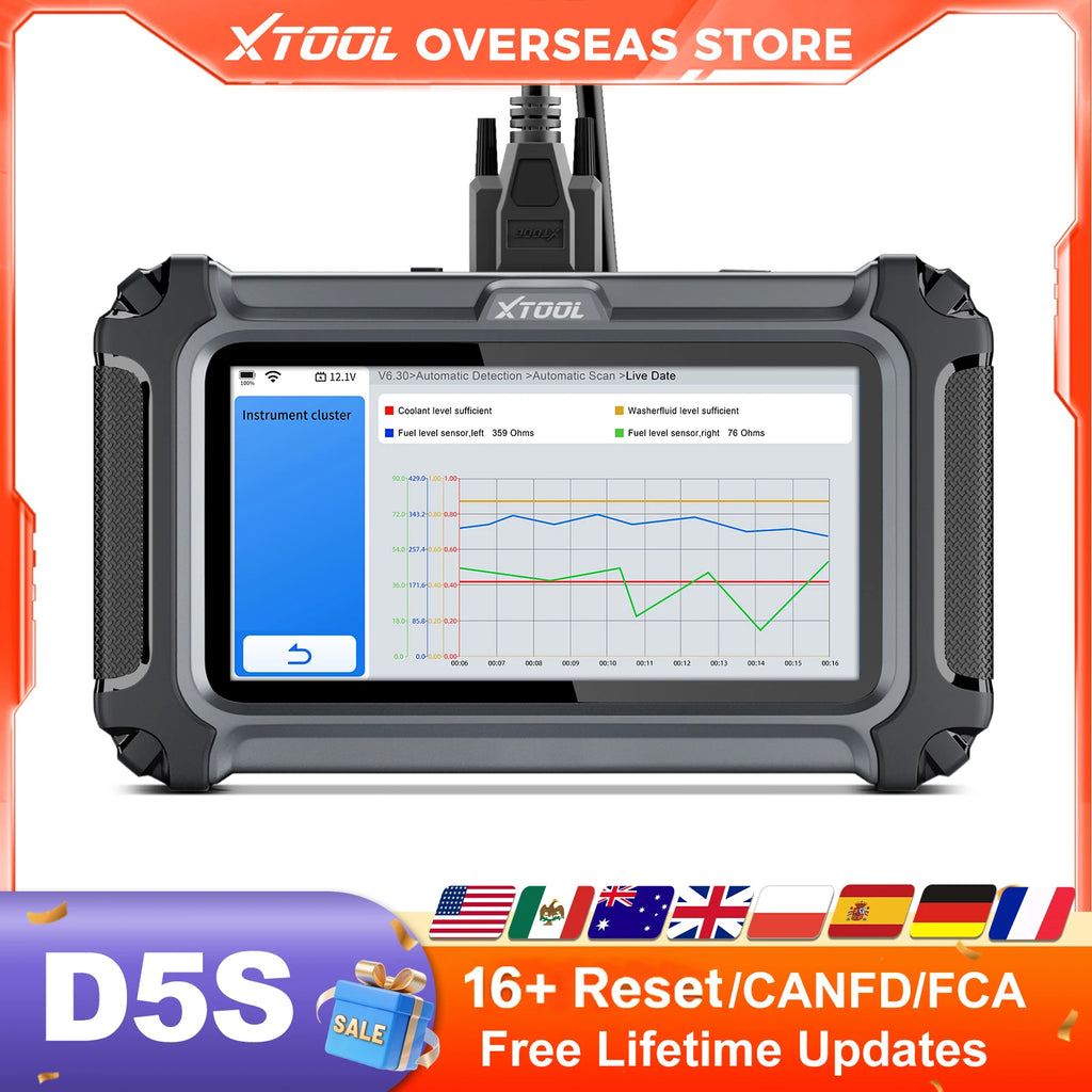 Xtool D5S Automotive Diagnostic Scanner