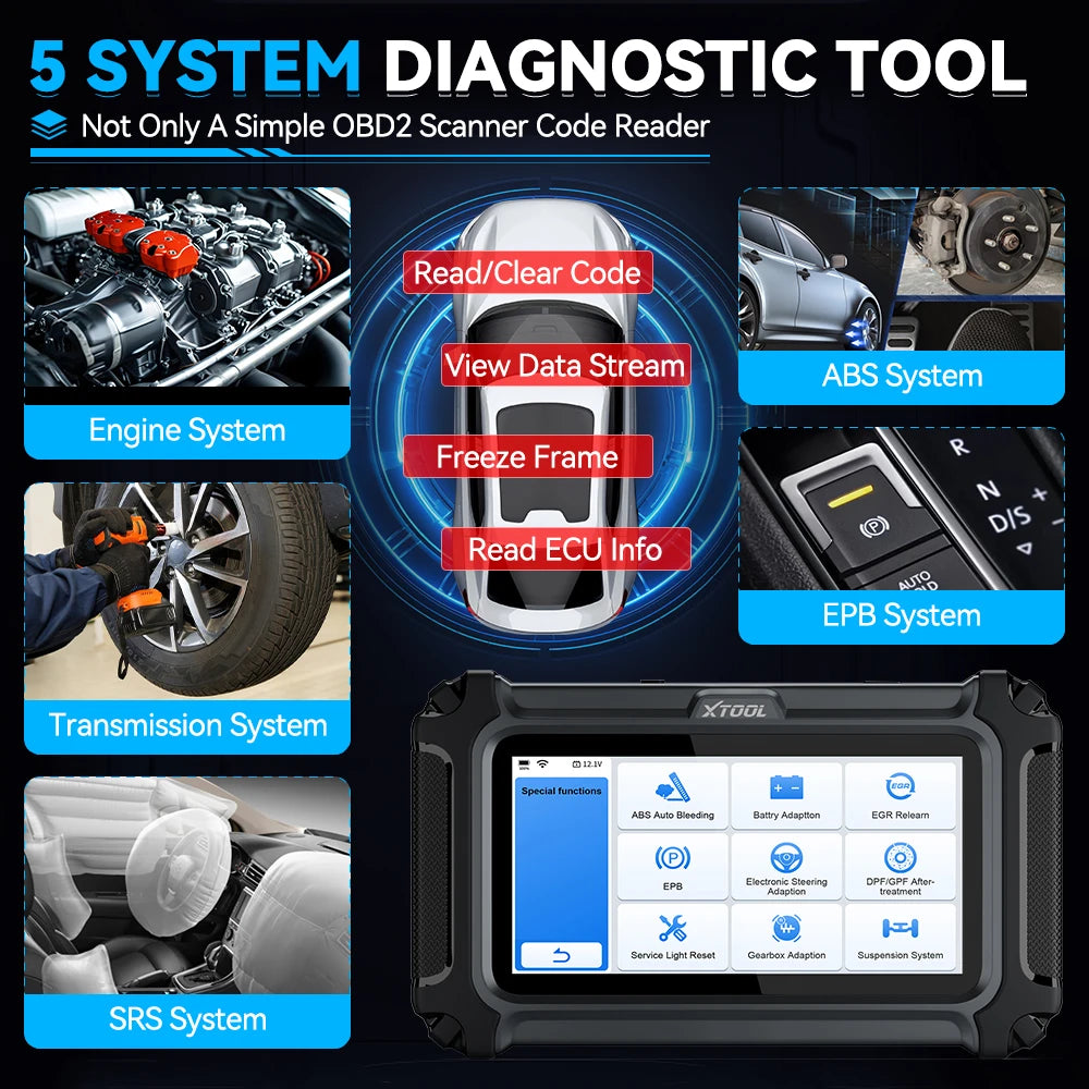 Xtool D5S Automotive Diagnostic Scanner — image 4