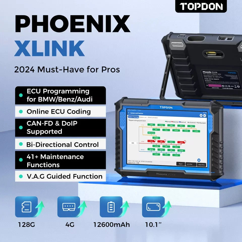 Topdon Bidirectional Diagnostic Scanner