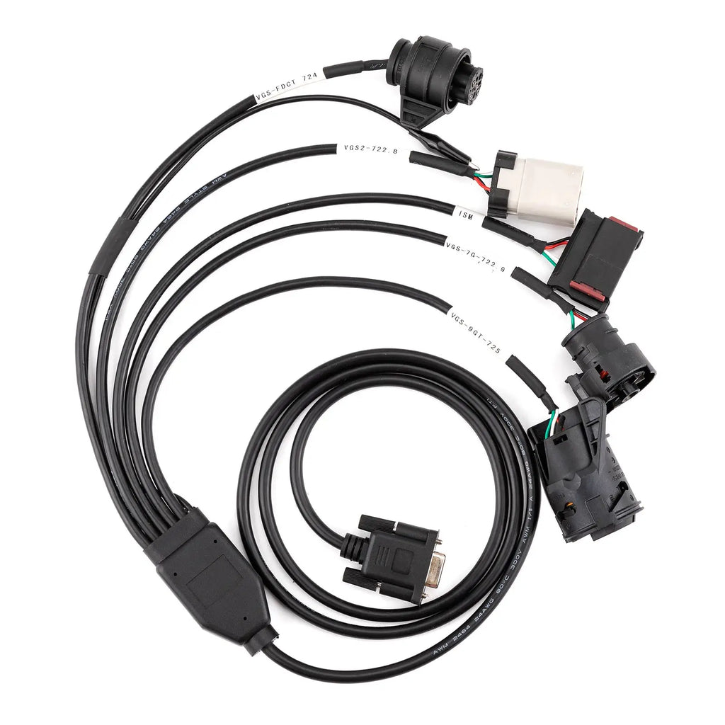 GODIAG Gearbox ISM Cable 5-in-1 Set for Mercedes Benz VGS-FDCT 724/ VGS2-722.8/ VGS-7G-TRONIC-722.9/ VGS-9GT-725/ ISM Blackbox Automotive Diagnostics