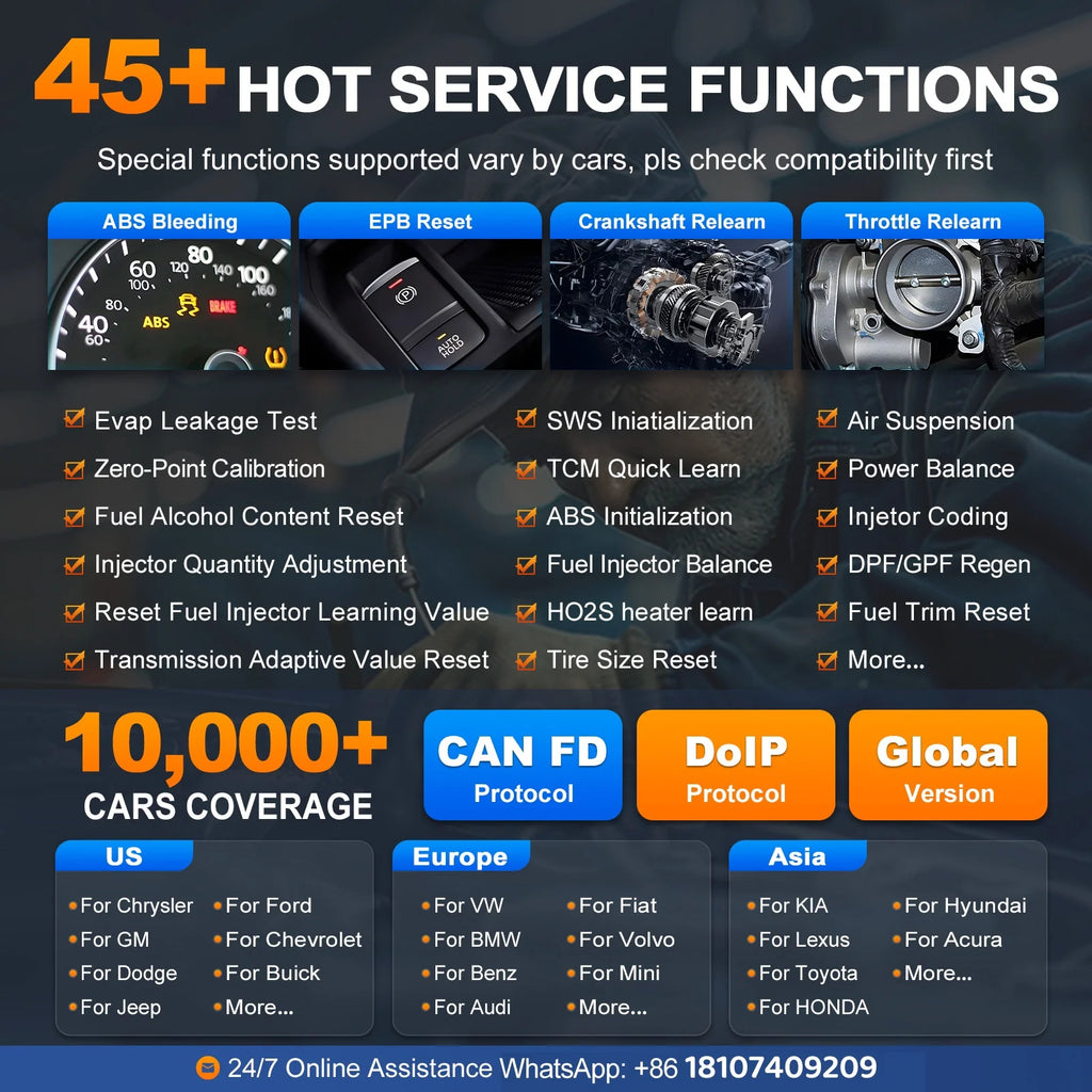 Xtool D9S BT Automotive Diagnostic Scanner — image 4