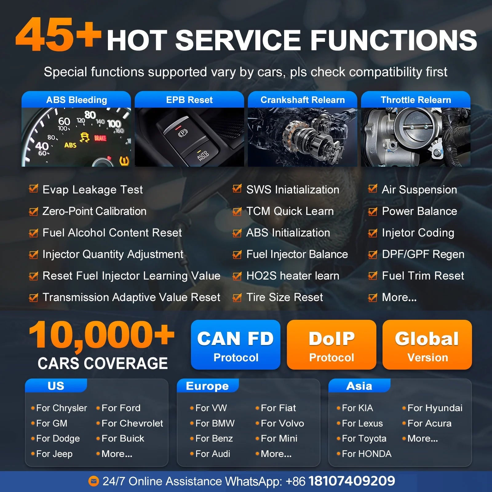 Xtool D9S BT Automotive Diagnostic Scanner — image 4