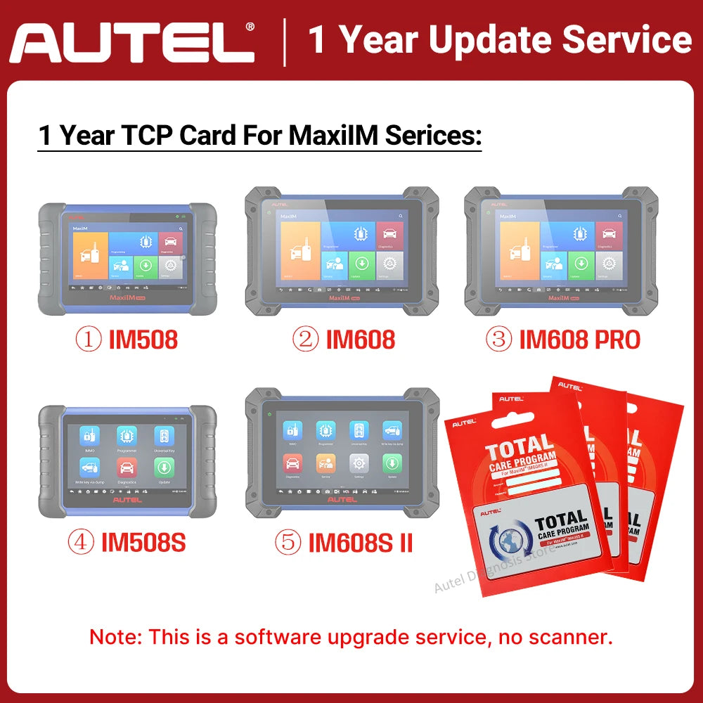 Autel MaxiIM IM508 S Software Update Service