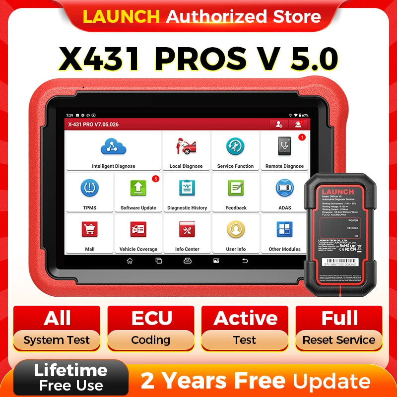 Launch X431 Bidirectional Diagnostic Scanner