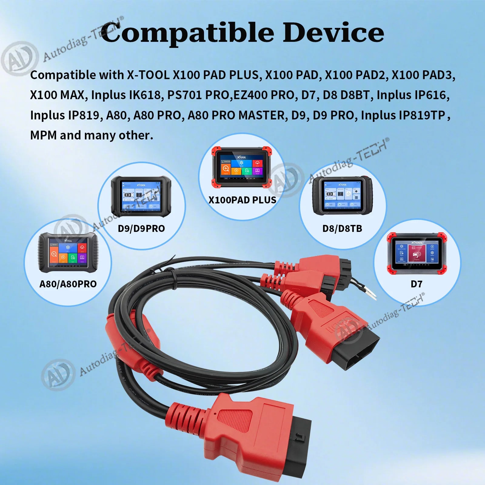 FCA 12+8 Cable Adapter for Chrysler, Security Bypass OBD2 SGW Adaptor for FCA 12 8 Connector,Work with Diagnostic Scan Tools Blackbox Automotive Diagnostics