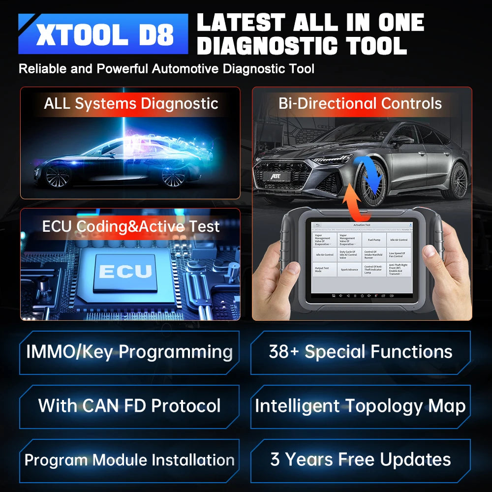 Xtool D8 Automotive Diagnostic Scanner — image 2