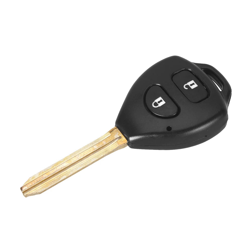 KEYYOU Uncut Replacement Plastic Remote Blank Keys For Toyota Camry 2007 2008 2009 2010 Avalon Corolla Matrix RAV4 Venza Yaris Blackbox Automotive Diagnostics