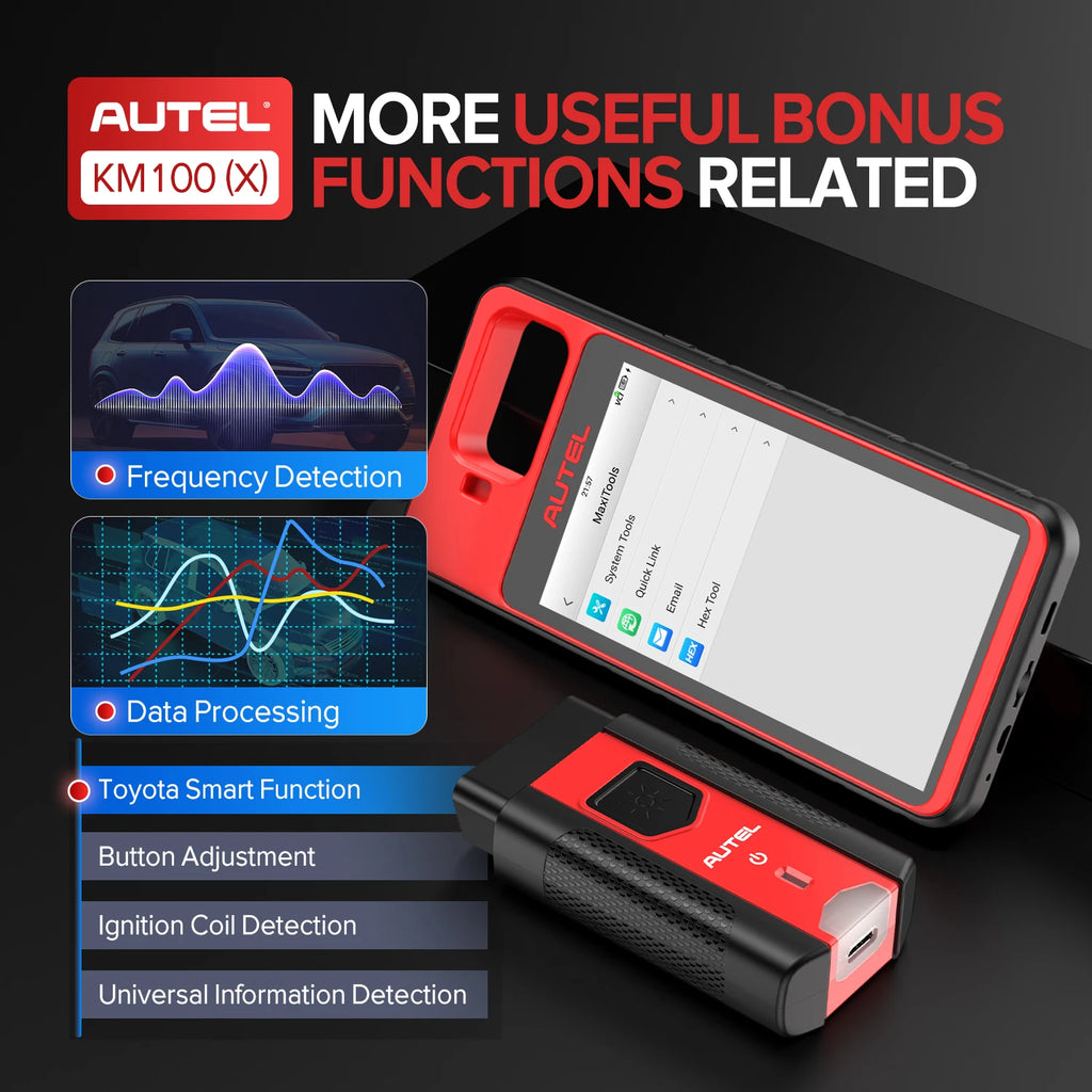 Autel MaxiIM KM100(X) Key Programmer and Immobilizer Tool