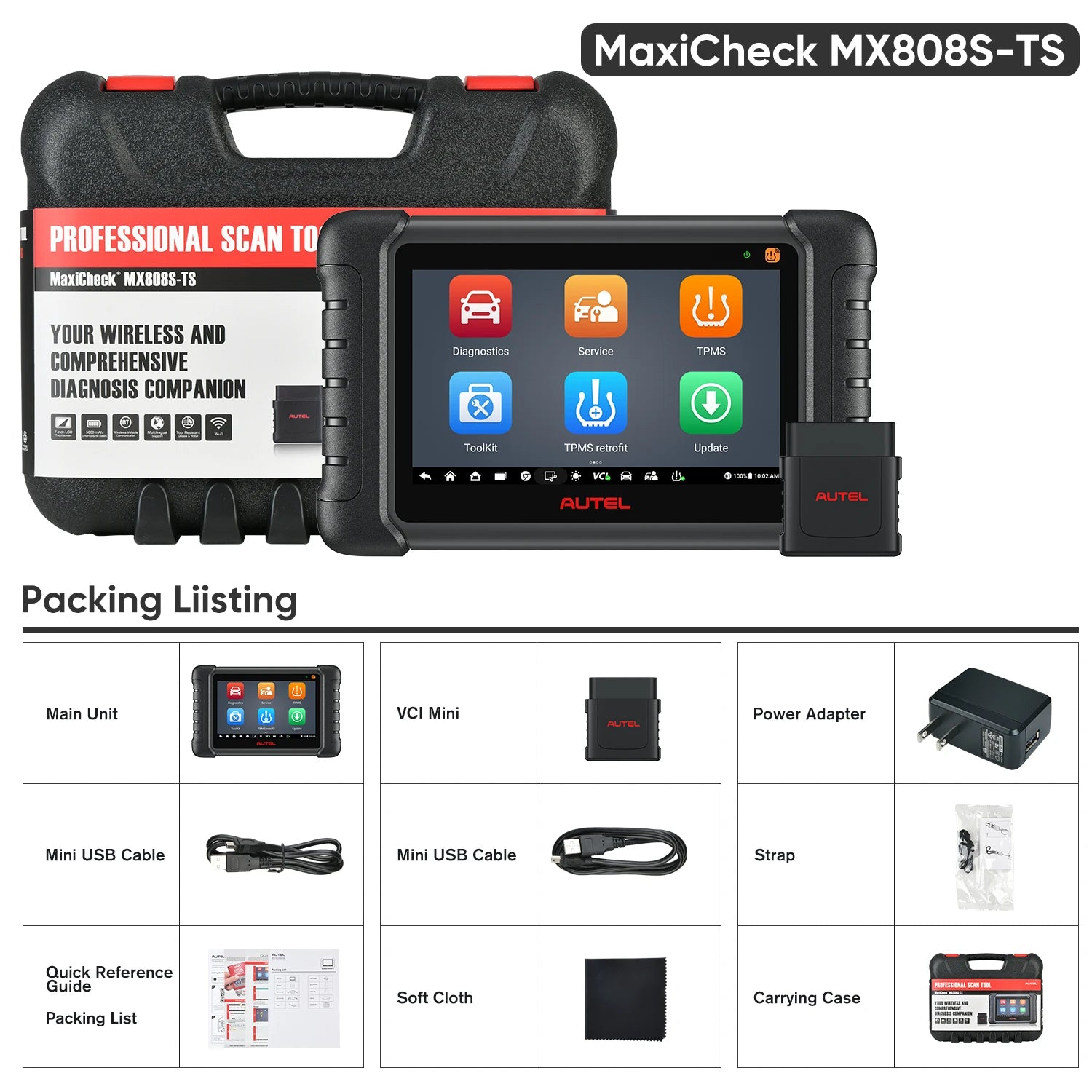 Autel MX808S-TS TPMS Service Tool — image 7