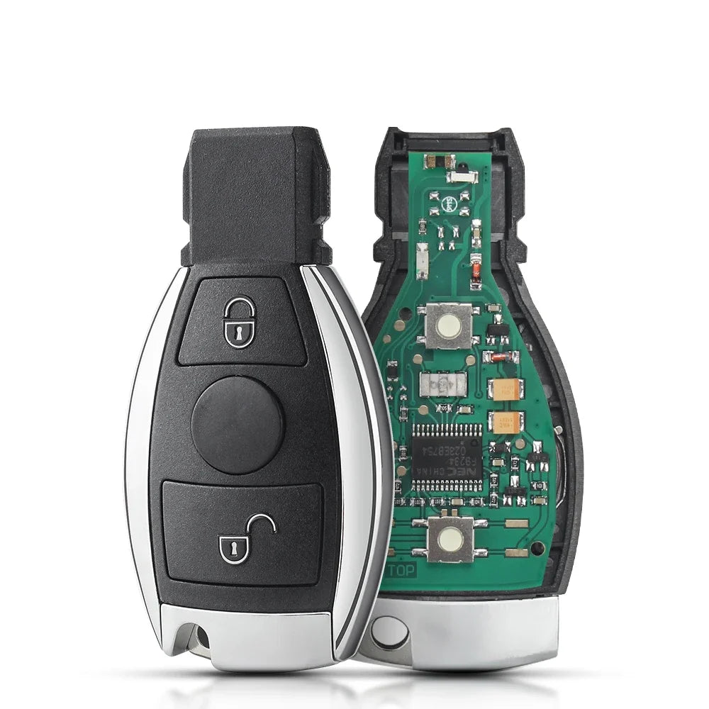 KEYYOU Smart Remote car Key fob For Mercedes Benz A B S E Class Support BGA & NEC Chip 315/433.92MHz 2/3 Buttons Blackbox Automotive Diagnostics