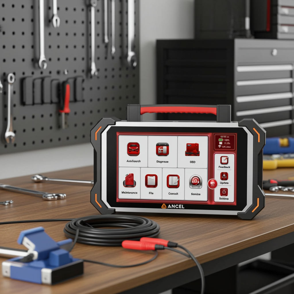 Ancel DS600BT Bidirectional Diagnostic Scanner